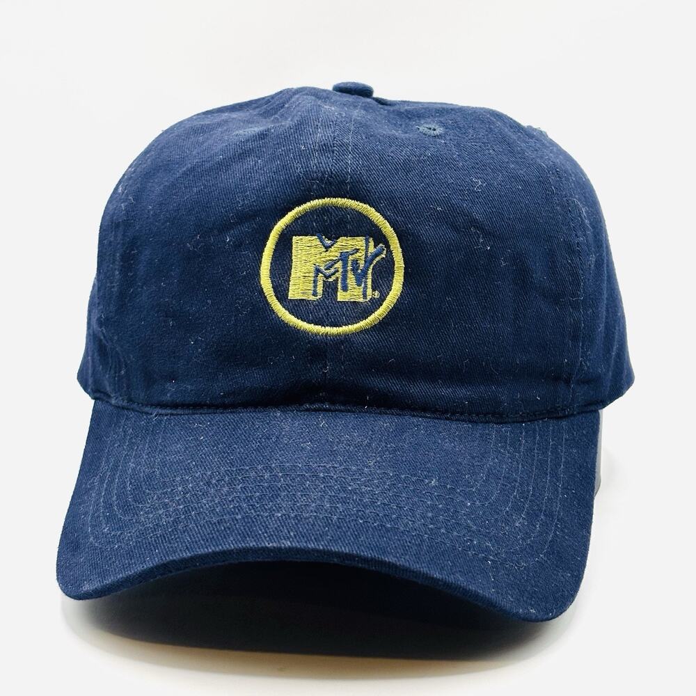 Vintage MTV Hat Strapback Y2K Baseball Cap Music